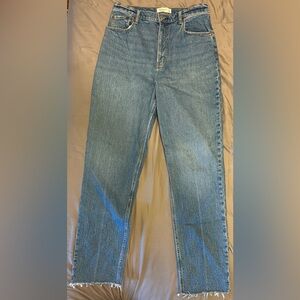 Abercrombie A&F Curve Love 90’s Straight Ultra High Rise Jeans Womens Size 31L